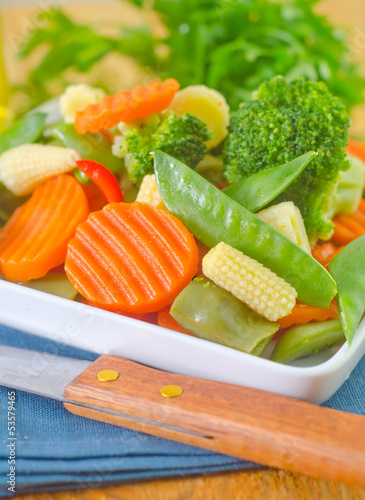 Photo: raw vegetables, mix vegetables raw vegetables, mix vegetables