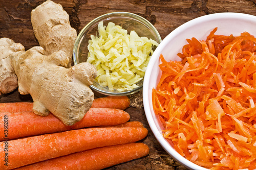 Photo: Möhrensalat mit Ingwer Möhrensalat mit Ingwer