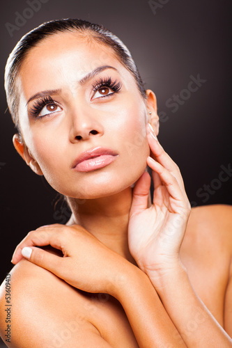 Photo: beauty portrait of young woman beauty portrait of young woman