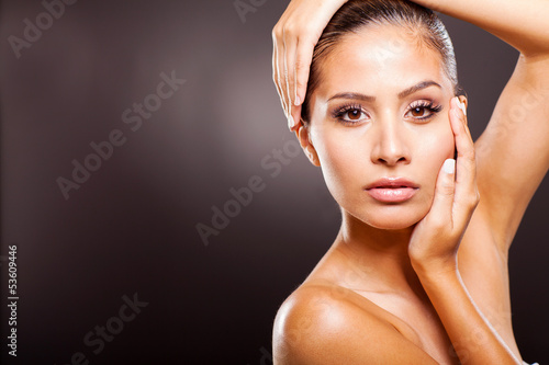 Photo: young woman beauty portrait young woman beauty portrait