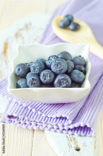 Photo: blueberry and yogurt blueberry and yogurt