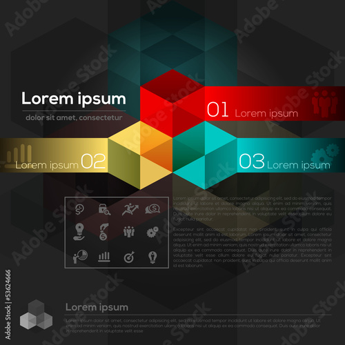 Vector: Geometric Abstract Design Layout Geometric Abstract Design Layout