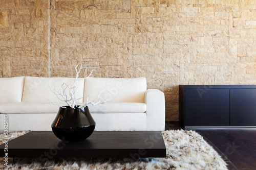 Photo: interior luxury apartment, beautiful living room interior luxury apartment, beautiful living room