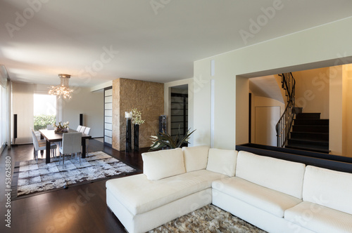 Photo: interior luxury apartment, beautiful living room interior luxury apartment, beautiful living room
