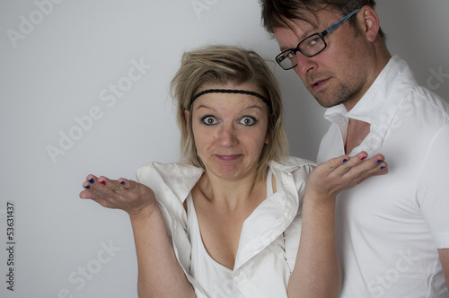 Photo: Lustiges Paar Lustiges Paar