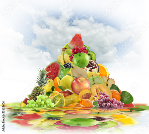 Photo: Fresh Fruits Consept Fresh Fruits Consept