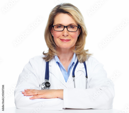 Photo: Doctor woman. Doctor woman.