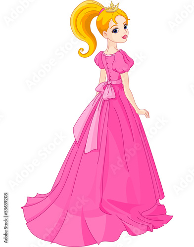 Vector: Beautiful princess Beautiful princess