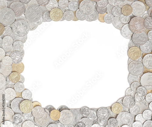 Photo: Australian money coin frame Australian money coin frame