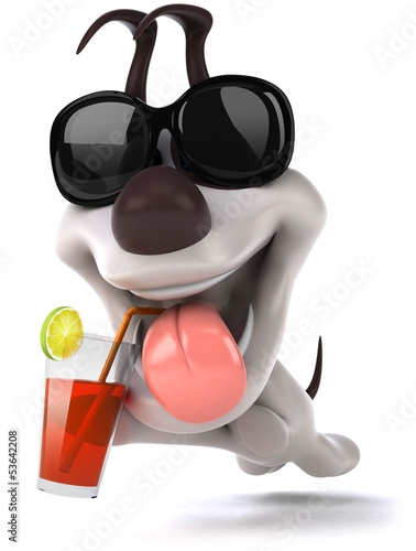 Illustration: Fun dog Fun dog