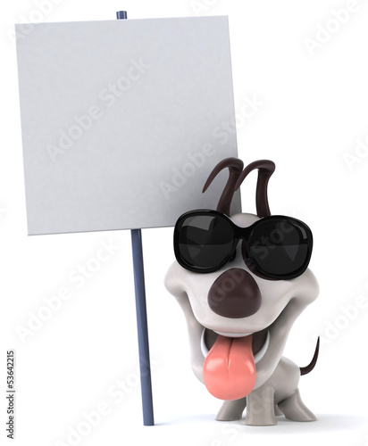Illustration: Fun dog Fun dog