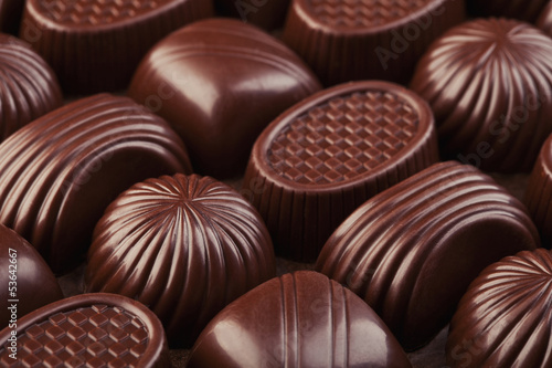 Photo: Chocolate candies Chocolate candies