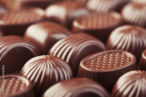 Photo: Chocolate pralines Chocolate pralines