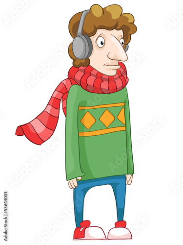 Vector: Cute Teenager Cute Teenager