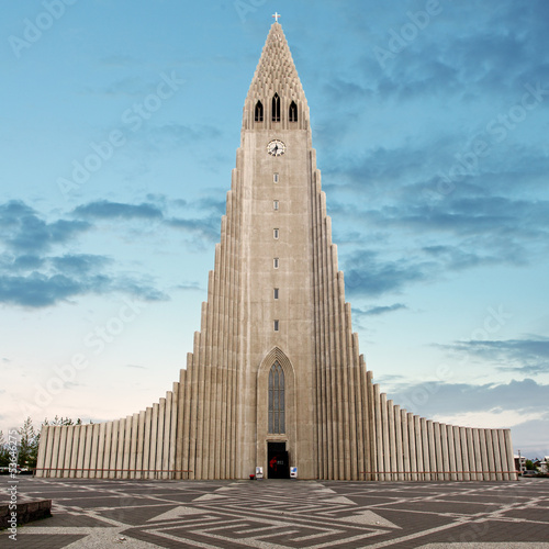 Photo: Hallgrimskirkja cathedral in reykjavik iceland Hallgrimskirkja cathedral in reykjavik iceland
