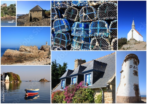 Photo: composition photo,île de bréhat,côtes d'armor,bretagne composition photo,île de bréhat,côtes d'armor,bretagne