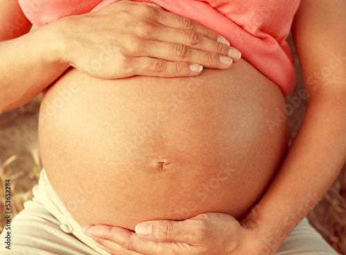 Photo: Pregnant woman Pregnant woman