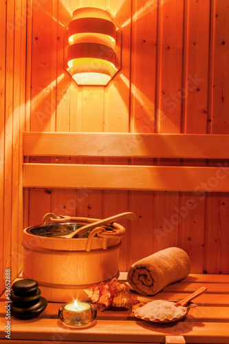 Photo: Wellness und Spa in der Sauna Wellness und Spa in der Sauna