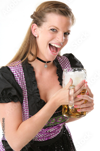 Photo: Frau im Dirndl Frau im Dirndl
