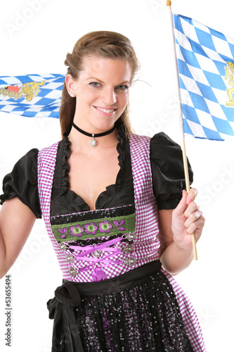 Photo: Frau im Dirndl Frau im Dirndl