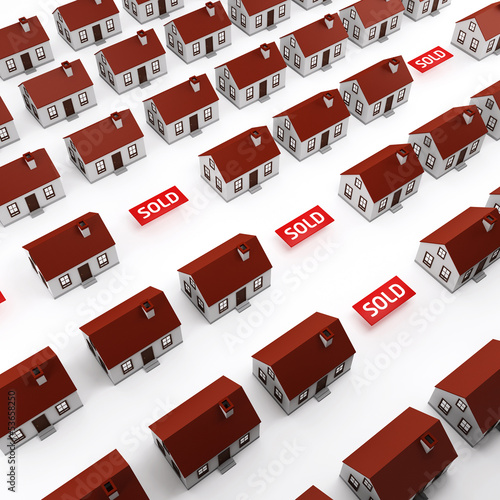 Illustration: Real estate market Real estate market