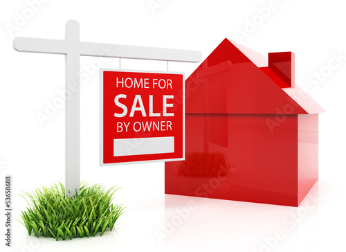 Illustration: House for sale House for sale