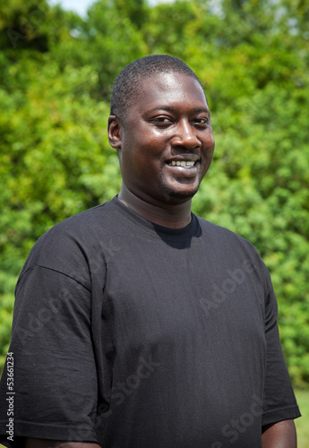 Photo: Portrait of Handsome African Man Portrait of Handsome African Man