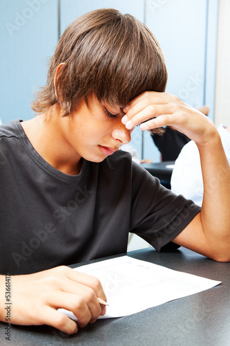 Photo: Academic Testing Anxiety Academic Testing Anxiety