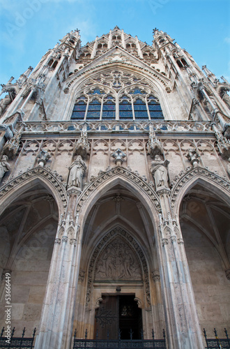 Photo: Vienna - Votivkirche neo - gothic church from south Vienna - Votivkirche neo - gothic church from south