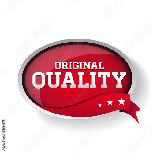 Vector: vector original quality label vector original quality label