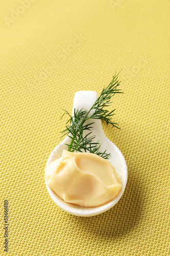 Photo: Creamy sauce or spread Creamy sauce or spread