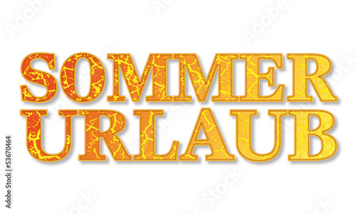 Vector: Sommer Urlaub Sommer Urlaub