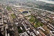 Helicopter view of Yankee Stadium in Manhattan, New York, USA Helicopter view of Yankee Stadium in Manhattan, New York, USA