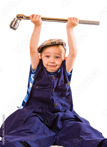 Photo: Little workman Little workman