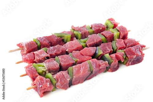 Photo: skewers of beef skewers of beef