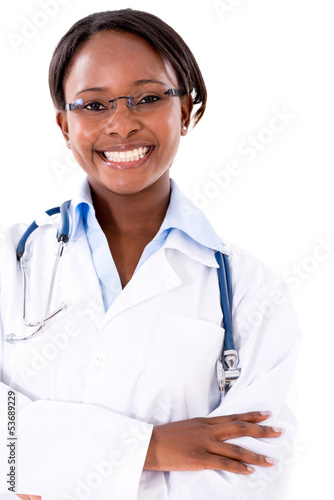 Photo: Black female doctor Black female doctor