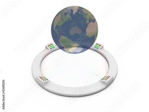 Illustration: hologram hologram