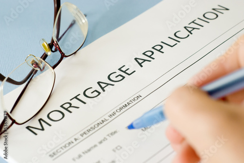 Photo: mortgage application form mortgage application form