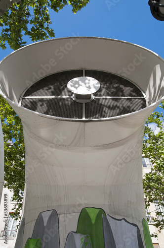 Photo: Belüftung, Paris, Frankreich Belüftung, Paris, Frankreich