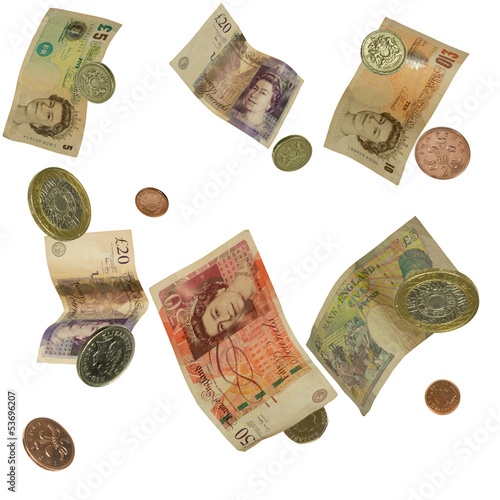Photo: uk falling currency uk falling currency