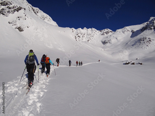 Photo: Ski de randonnée dans le Tyrol Ski de randonnée dans le Tyrol