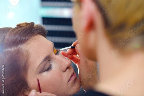 Photo: Beautiful Woman with Luxury Makeup Beautiful Woman with Luxury Makeup