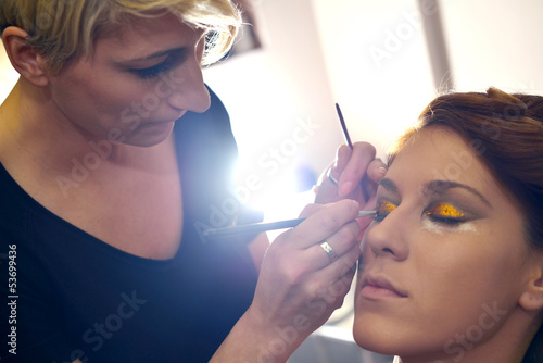 Photo: Beautiful Woman with Luxury Makeup Beautiful Woman with Luxury Makeup
