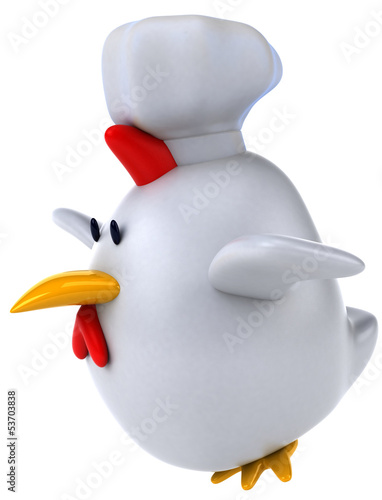 Illustration: Fun chicken Fun chicken