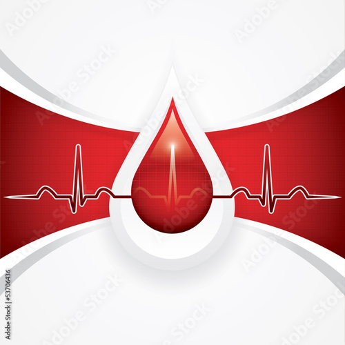 Vector: Blood donation Blood donation