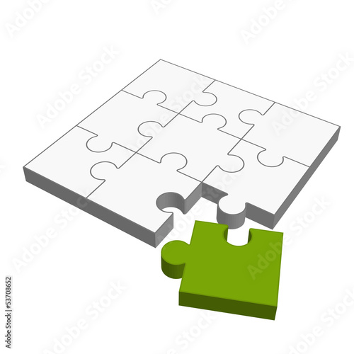 Vector: Puzzle 3D - passt ! Puzzle 3D - passt !