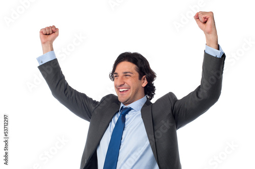 Photo: Successful young businessman Successful young businessman
