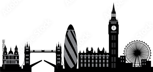 Illustration: london skyline london skyline