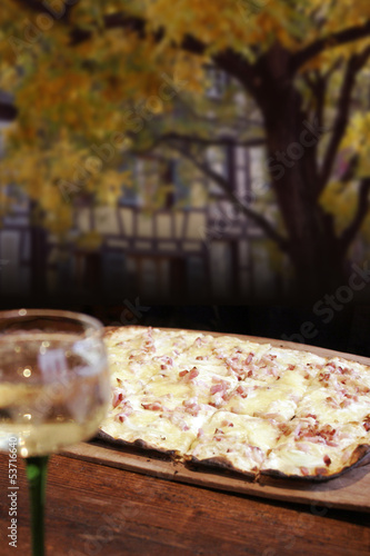Photo: flamkuchen im elsass flamkuchen im elsass