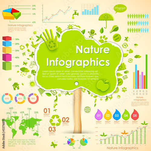 Vector: Environmental Infographic Environmental Infographic